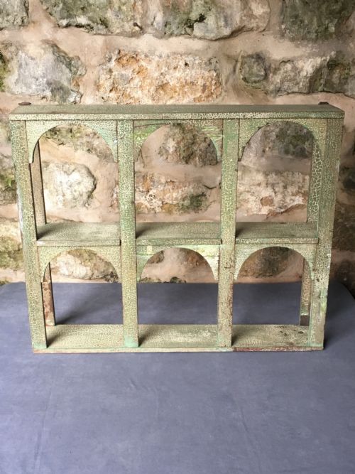 RUSTIC PAINTED WALL SHELVES - ADDITIONAL PHOTO 2