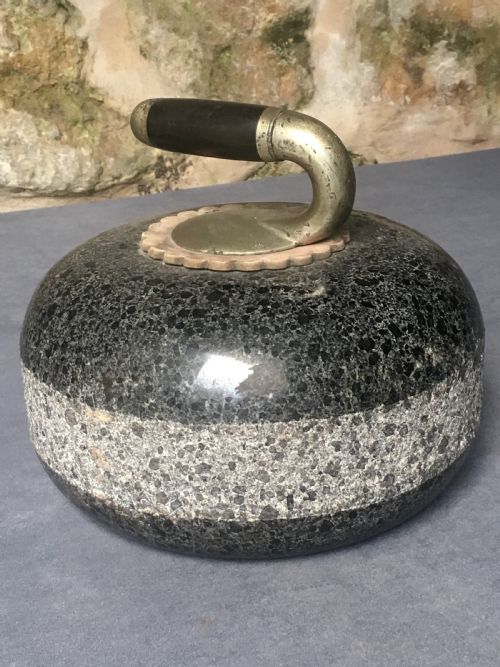 BEAUTIFUL SCOTTISH CURLING STONE - ADDITIONAL PHOTO 14