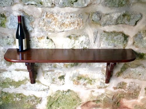 GEORGIAN MAHOGANY SHELF - ADDITIONAL PHOTO 1