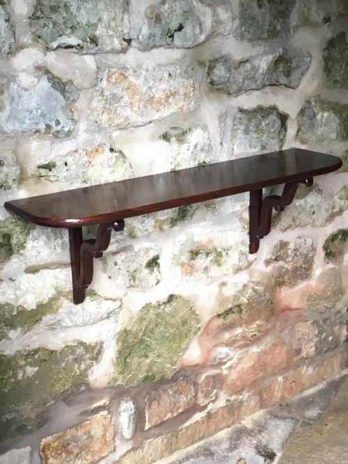 GEORGIAN MAHOGANY SHELF - ADDITIONAL PHOTO 6