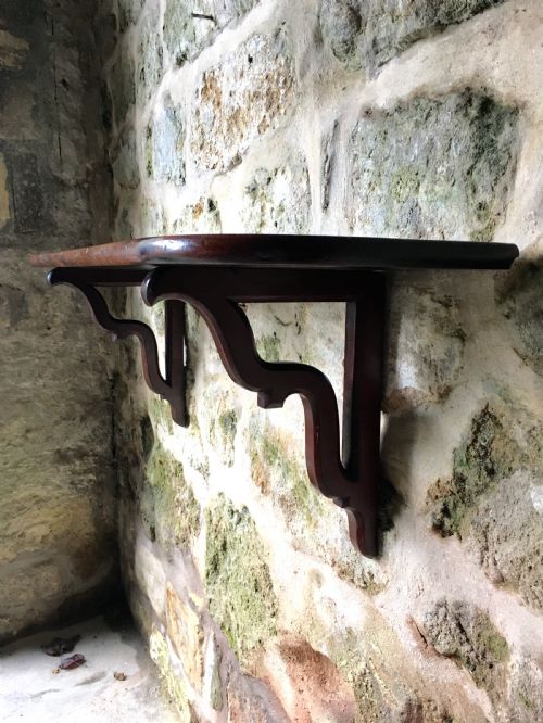 GEORGIAN MAHOGANY SHELF - ADDITIONAL PHOTO 12