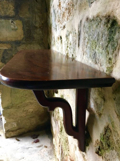 GEORGIAN MAHOGANY SHELF - ADDITIONAL PHOTO 13