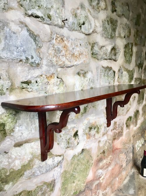 GEORGIAN MAHOGANY SHELF - ADDITIONAL PHOTO 14