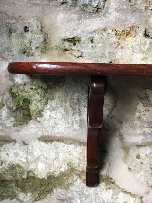 GEORGIAN MAHOGANY SHELF - ADDITIONAL PHOTO 19
