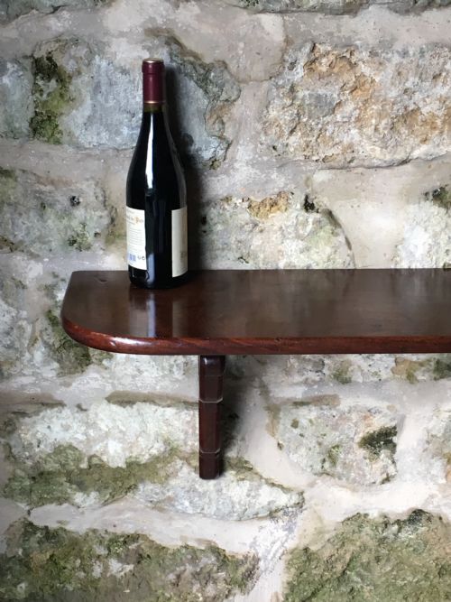 GEORGIAN MAHOGANY SHELF - ADDITIONAL PHOTO 22