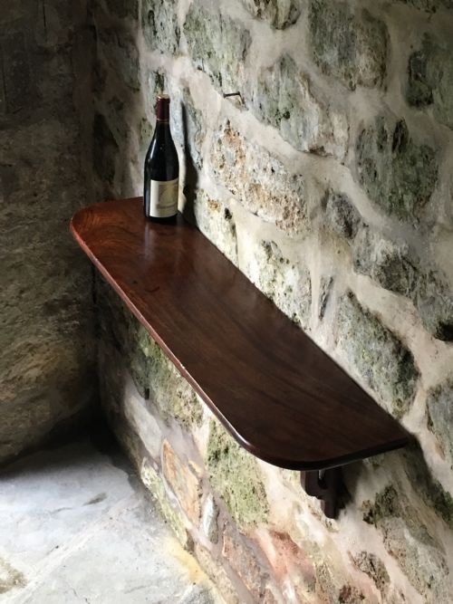 GEORGIAN MAHOGANY SHELF - ADDITIONAL PHOTO 23