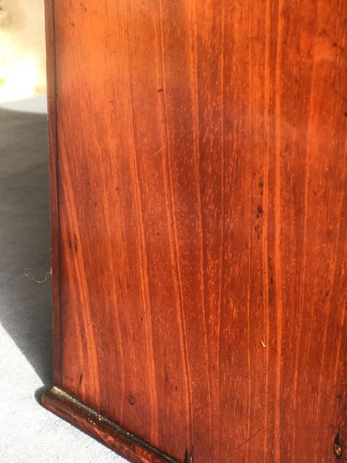 EXQUISITE WALL SHELVES IN MAHOGANY - ADDITIONAL PHOTO 8