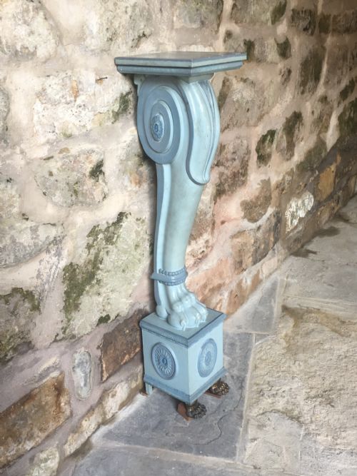 EARLY C20TH PAINTED PEDESTAL - ADDITIONAL PHOTO 3