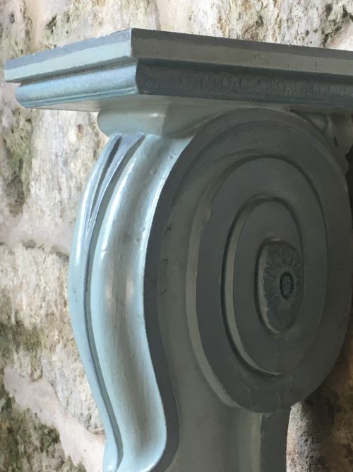 EARLY C20TH PAINTED PEDESTAL - ADDITIONAL PHOTO 8
