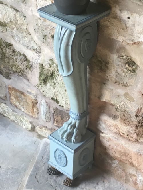 EARLY C20TH PAINTED PEDESTAL - ADDITIONAL PHOTO 16