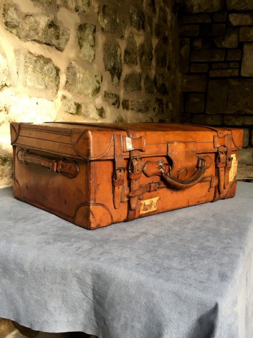 LUGGAGE A WONDERFUL LEATHER SUITCASE - ADDITIONAL PHOTO 3