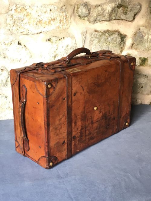 LUGGAGE A WONDERFUL LEATHER SUITCASE - ADDITIONAL PHOTO 8