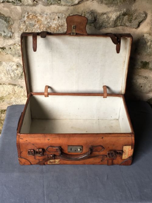 LUGGAGE A WONDERFUL LEATHER SUITCASE - ADDITIONAL PHOTO 10