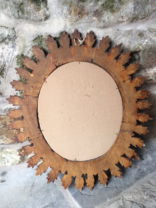 GILTWOOD OVAL WALL MIRROR - ADDITIONAL PHOTO 19