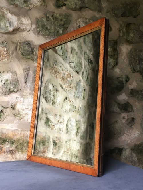 BIRD'S EYE MAPLE FRAME MIRROR - ADDITIONAL PHOTO 7