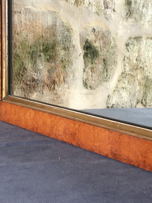 BIRD'S EYE MAPLE FRAME MIRROR - ADDITIONAL PHOTO 8