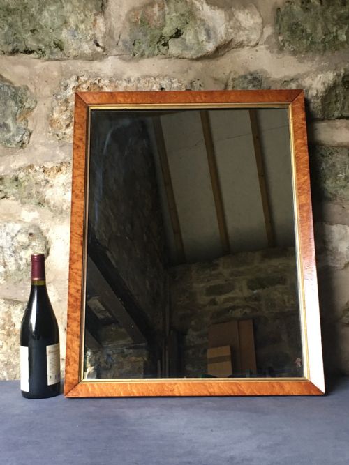 BIRD'S EYE MAPLE FRAME MIRROR - ADDITIONAL PHOTO 13