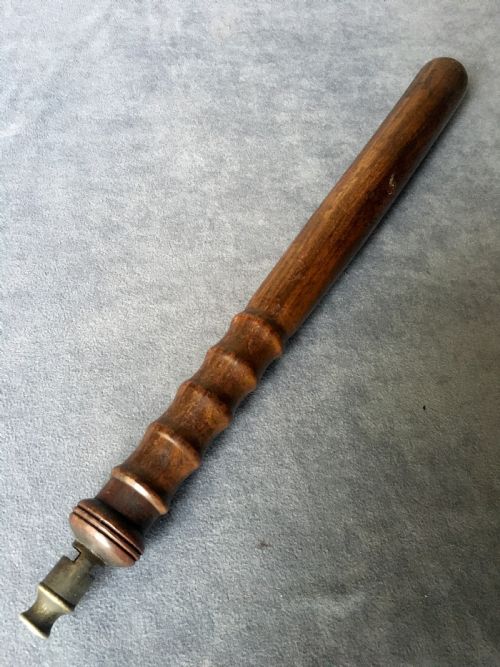 beautiful combination whistle truncheon - CATEGORY: ANTIQUE MISCELLANEOUS - DATED EDWARDIAN