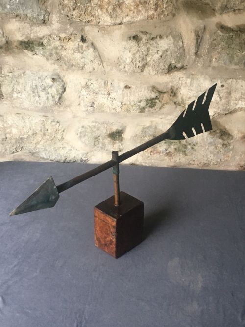 METALWORK A SUPERB ARROW WEATHER VANE - ADDITIONAL PHOTO 12