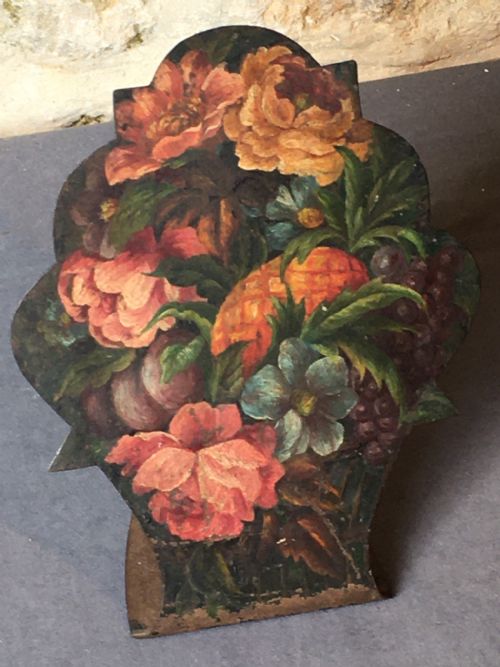 FLORALDECORATED TOLEWARE STAND - ADDITIONAL PHOTO 12