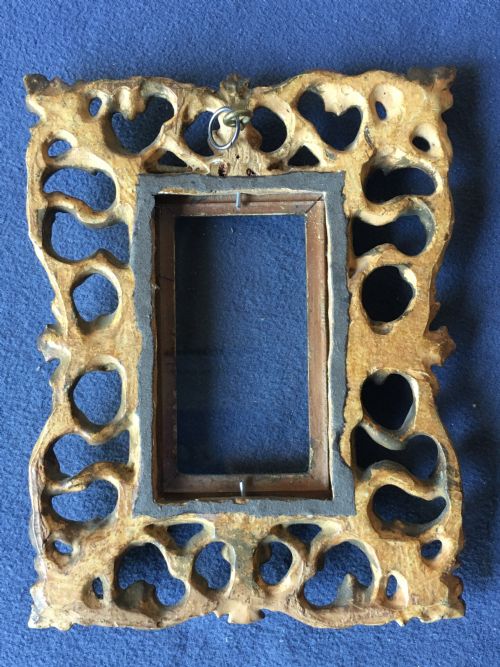 CHARMING MINIATURE GILTWOOD PICTURE FRAME - ADDITIONAL PHOTO 11