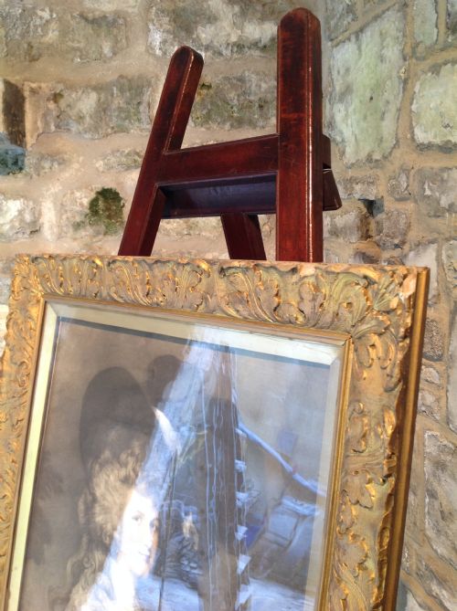 SUPERB VICTORIAN ARTIST'S DISPLAY EASEL - ADDITIONAL PHOTO 2