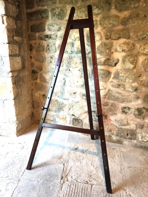SUPERB VICTORIAN ARTIST'S DISPLAY EASEL - ADDITIONAL PHOTO 9