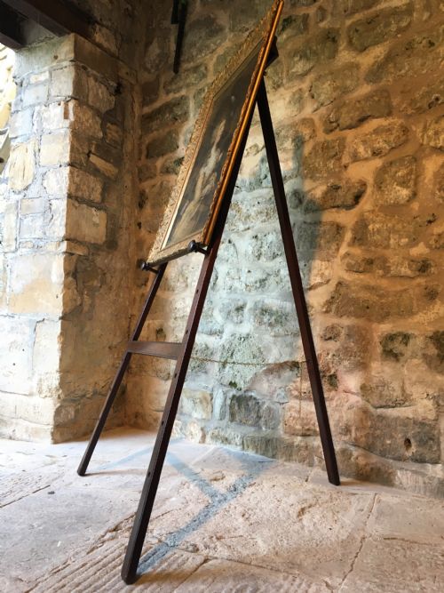 SUPERB VICTORIAN ARTIST'S DISPLAY EASEL - ADDITIONAL PHOTO 22