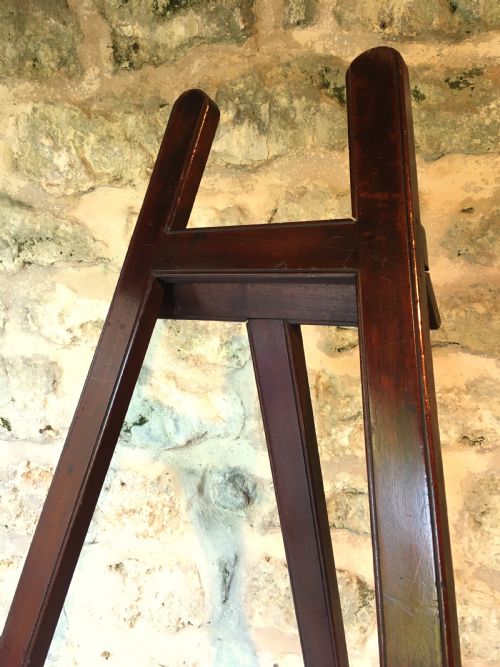 SUPERB VICTORIAN ARTIST'S DISPLAY EASEL - ADDITIONAL PHOTO 25