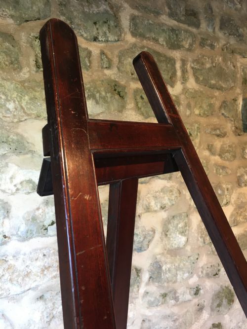 SUPERB VICTORIAN ARTIST'S DISPLAY EASEL - ADDITIONAL PHOTO 27