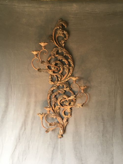 MAGNIFICENT WALL SCONCE APPLIQU - ADDITIONAL PHOTO 2