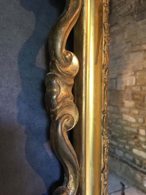 ATTRACTIVE GILT FRAMED WALL MIRROR - ADDITIONAL PHOTO 11