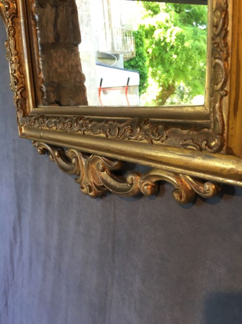 ATTRACTIVE GILT FRAMED WALL MIRROR - ADDITIONAL PHOTO 12