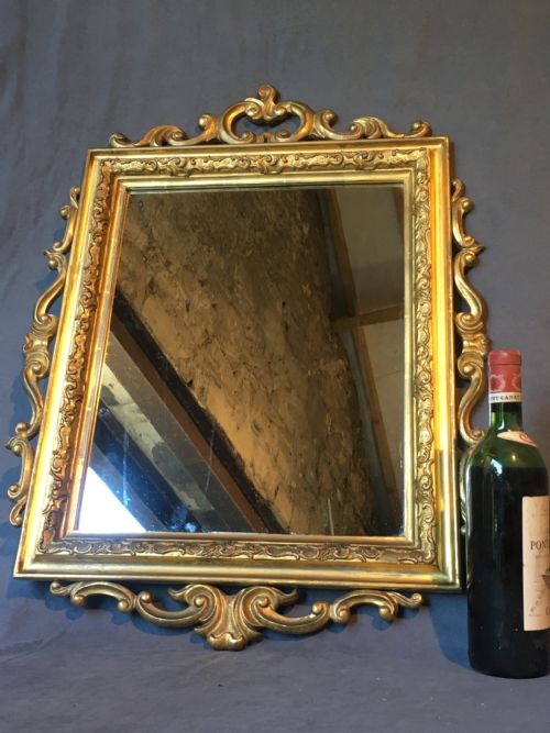 ATTRACTIVE GILT FRAMED WALL MIRROR - ADDITIONAL PHOTO 17