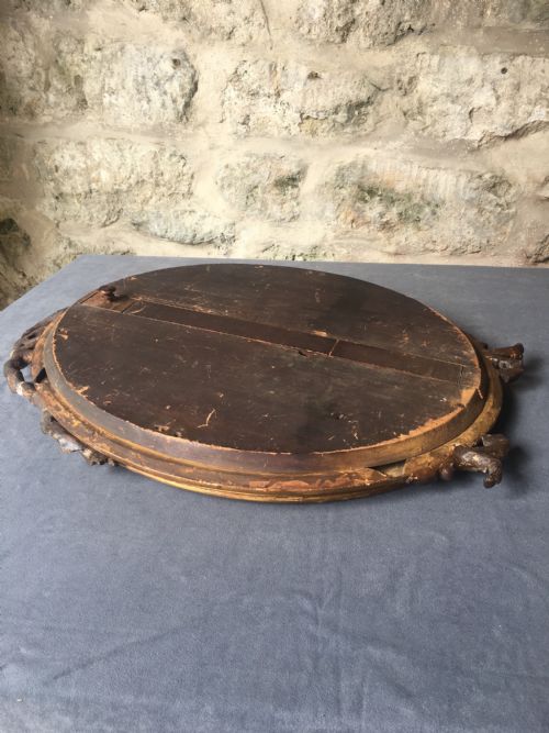 C19TH OVAL GILT FRAMED MIRROR - ADDITIONAL PHOTO 16