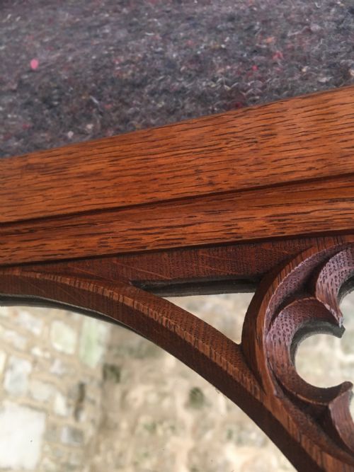 VICTORIAN GOTHIC WALL MIRROR - ADDITIONAL PHOTO 6