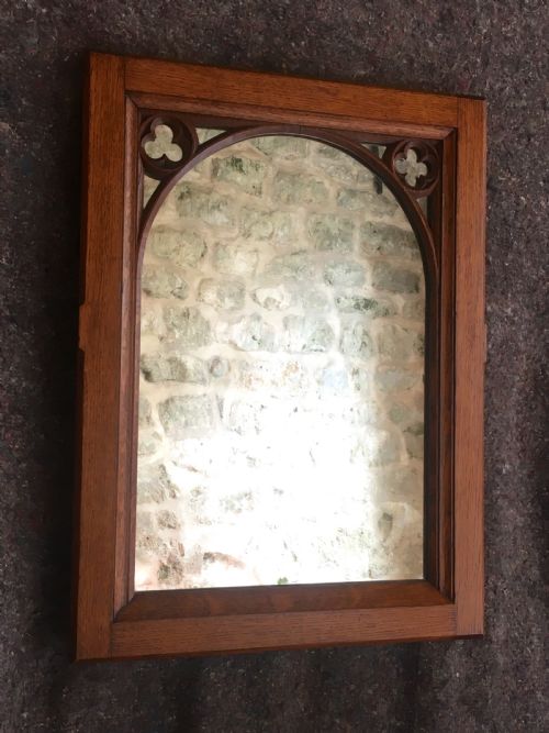 VICTORIAN GOTHIC WALL MIRROR - ADDITIONAL PHOTO 12