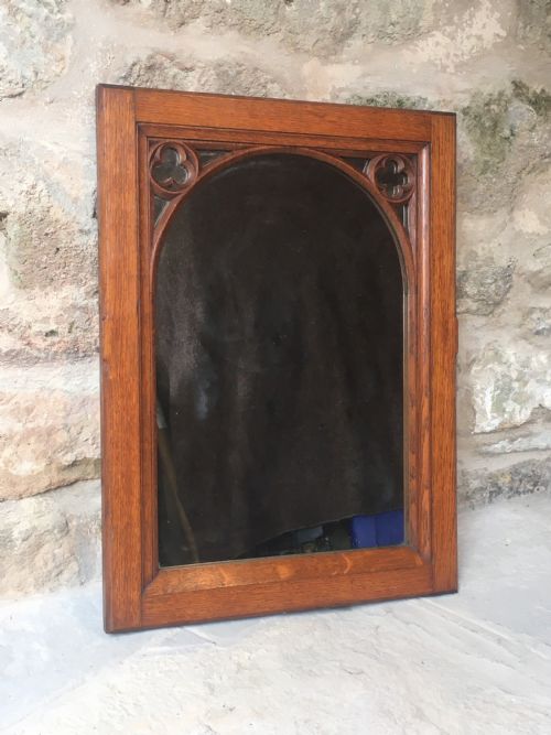 VICTORIAN GOTHIC WALL MIRROR - ADDITIONAL PHOTO 18
