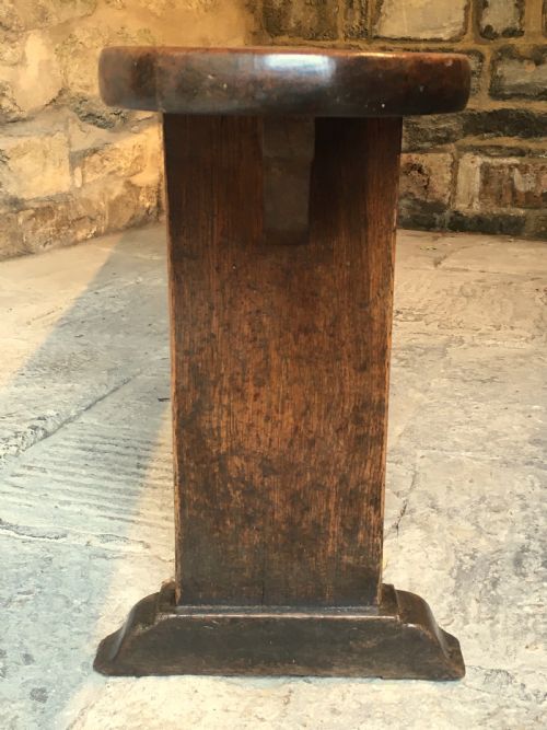A BEAUTIFUL 19TH CENTURY BENCH - ADDITIONAL PHOTO 9