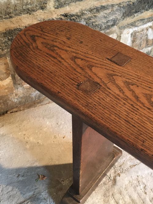 A BEAUTIFUL 19TH CENTURY BENCH - ADDITIONAL PHOTO 17