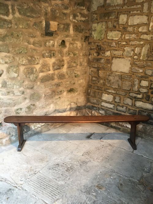 A BEAUTIFUL 19TH CENTURY BENCH - ADDITIONAL PHOTO 19