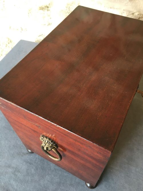 BEAUTIFUL MAHOGANY JEWELLERY BOX - ADDITIONAL PHOTO 24