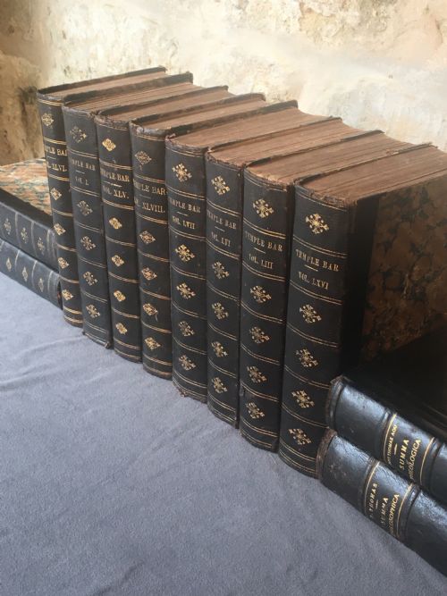A COLLECTION OF 12 LEATHERBOUND BOOKS - ADDITIONAL PHOTO 4