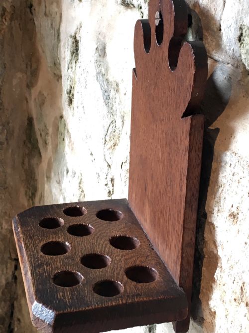 C19TH SPOON RACK 10 SPOONS - ADDITIONAL PHOTO 11