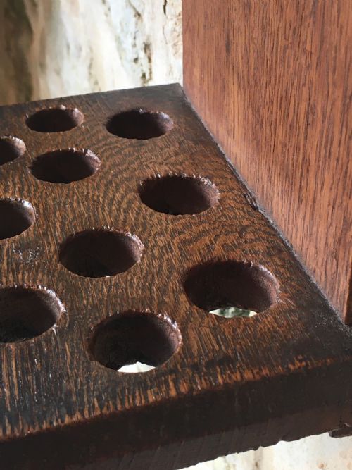 C19TH SPOON RACK 10 SPOONS - ADDITIONAL PHOTO 12