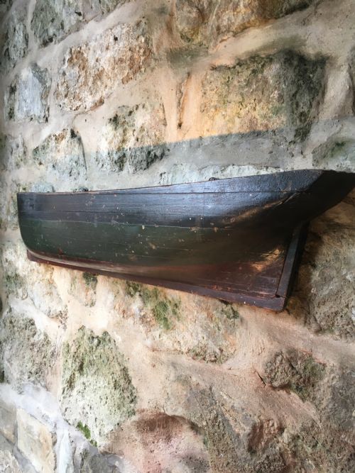 MAGNIFICENT HALFHULL BOAT MODEL - ADDITIONAL PHOTO 4