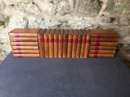 A RUN OF 23 LEATHERBOUND BOOKS - ADDITIONAL PHOTO 1