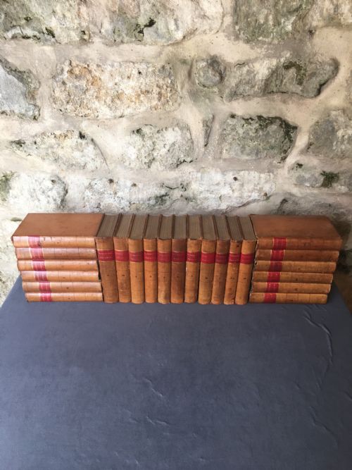 A RUN OF 23 LEATHERBOUND BOOKS - ADDITIONAL PHOTO 4