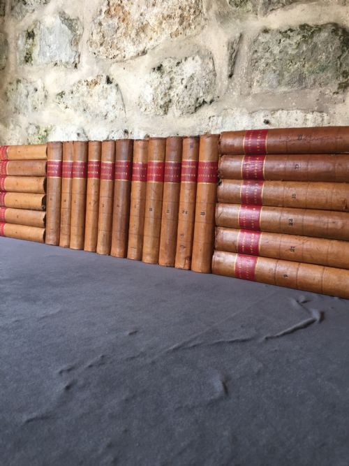 A RUN OF 23 LEATHERBOUND BOOKS - ADDITIONAL PHOTO 13