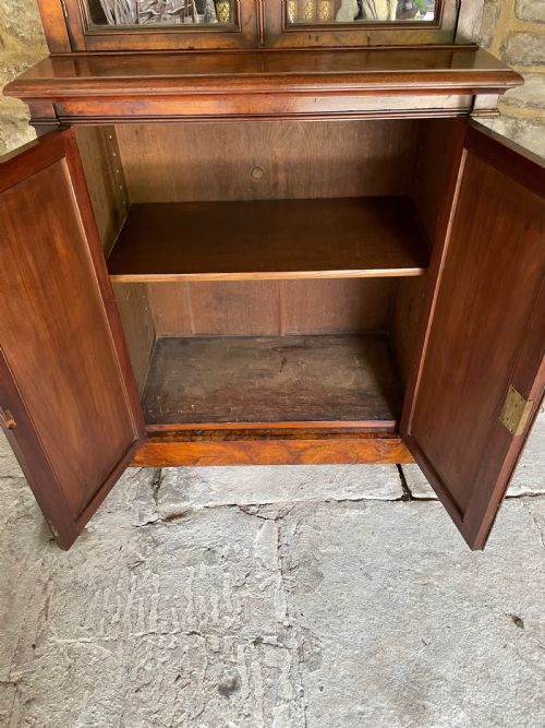 SMALLMEDIUM LIBRARY BOOKCASE IN BURR WALNUT - ADDITIONAL PHOTO 26